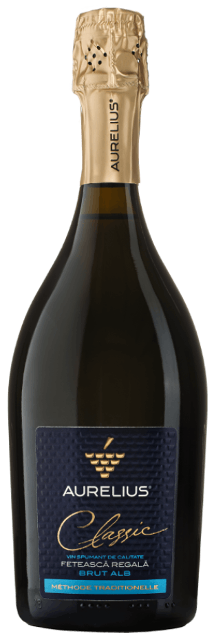 AURELIUS CLASSIC FETEASCĂ REGALĂ BRUT ALB